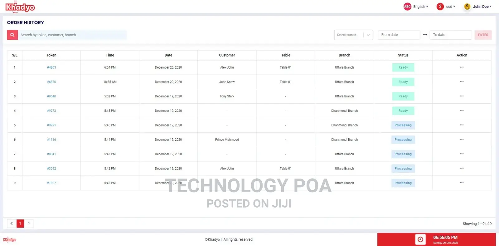 Restaurant Software