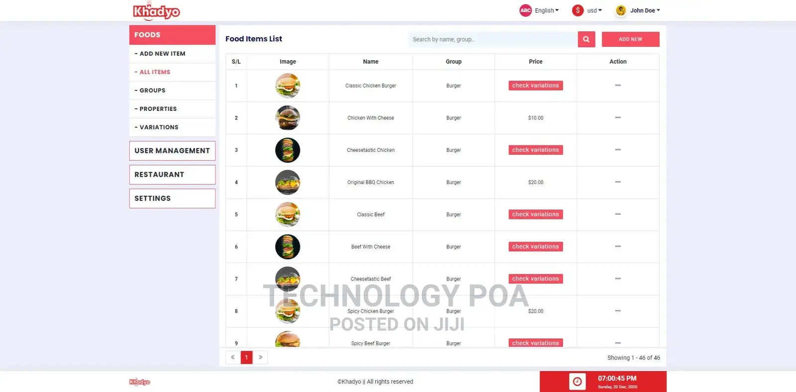 Restaurant Software
