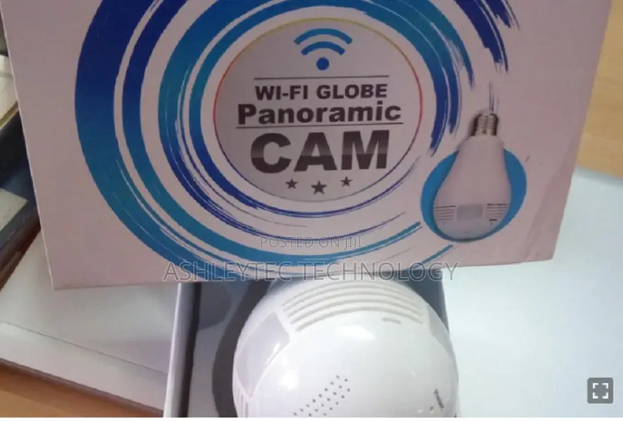 Panorama 360 Degree Panoramic Security Light Bulb Camera