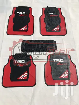 TRD Floormats Carmats Red