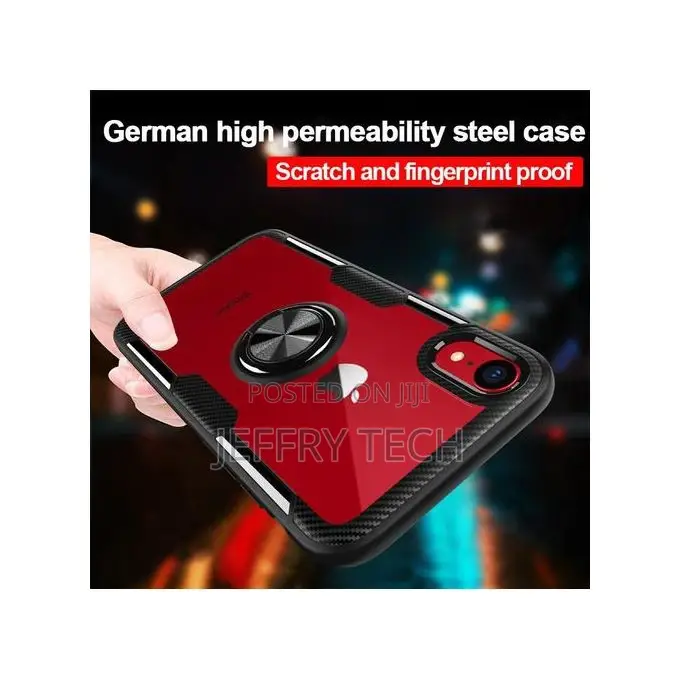 iPhone 7 /8 Casing Carbon Fiber Shockproof Case Clear Armor