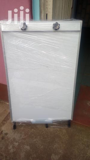 Executive Flip-Chart Whiteboard Stand With Pure Aluminum