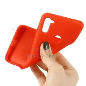 Silicone Cover for Samsung Galaxy A11 - Red