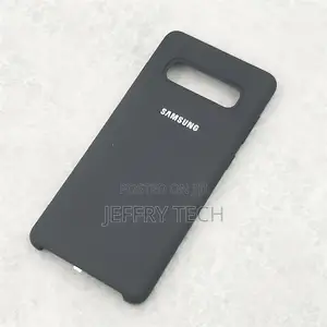 Samsung Back Cover for Galaxy S10 Plus Casing (Black)