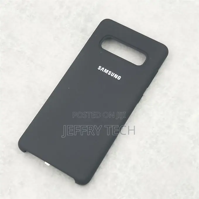 Samsung Back Cover for Galaxy S10 Plus Casing (Black)