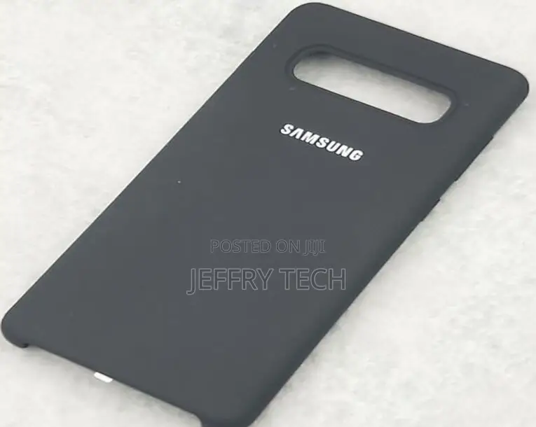 Samsung Back Cover for Galaxy S10 Plus Casing (Black)
