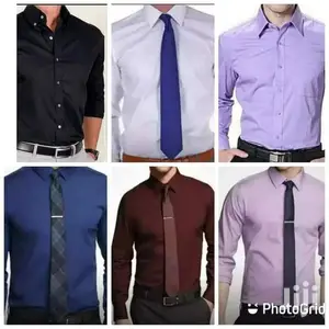 Men Official Shirts Pure Cotton