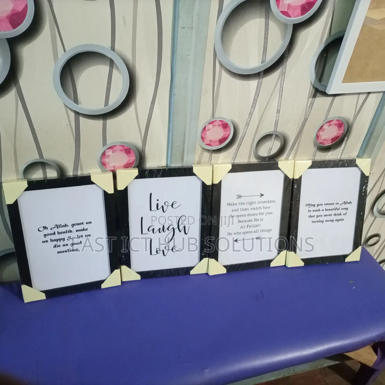 A3 Customizable All Size Photo Frames Black