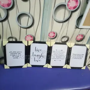 A3 Customizable All Size Photo Frames Black