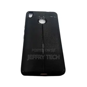 Silicone Back Case for Tecno Camon 11 - Black