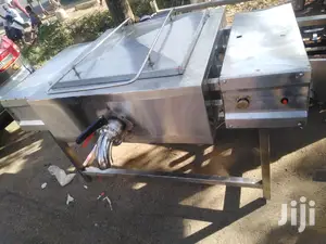 Bratt Pan Stainless Steel Gas Jiko