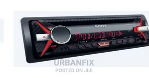 New Sony 1200u Genuine Car Radio With Removable Face, Usb, F