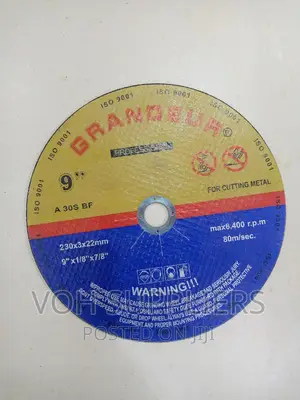 9" Strong Metal Cutting Disc