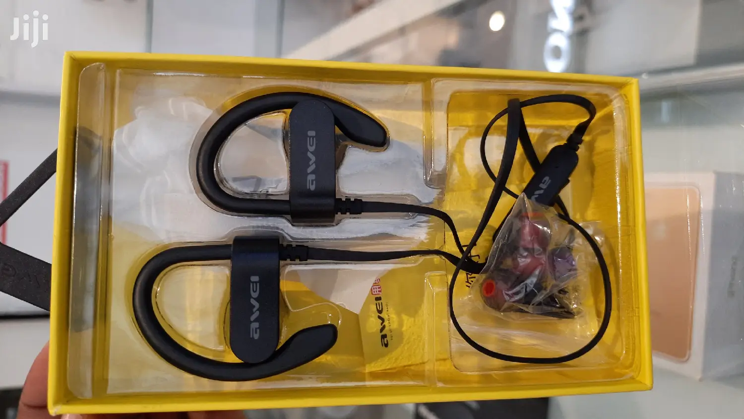 Awei Sport Hook Wireless Earphones.