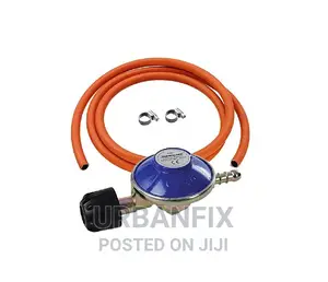 Regulator FOR 6KG GAS Plus FREE 2M Pipe+ 2 Free Hose Clamps