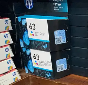 HP 63 Tri Color Original Ink Cartridge
