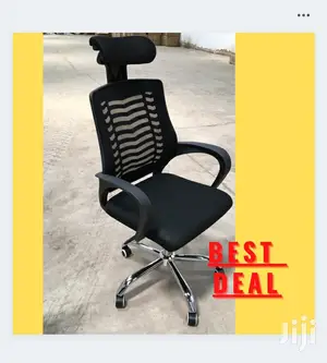 Headrest Mesh Office Chair