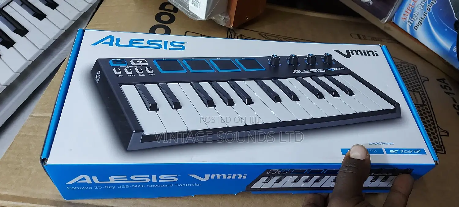 Alesis Vmini 25-Key Usb-Midi Controller / Brand New