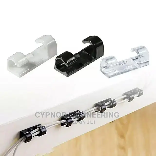 Cable Holders 20pcs Pack With Adhesive