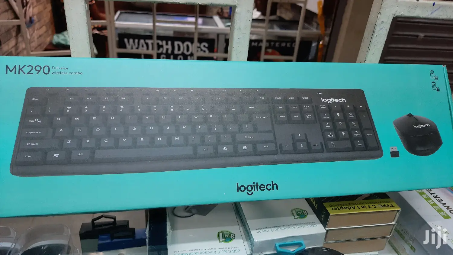 Logitech MK 290 Wireless Keyboard With Mouse.