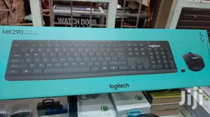 Logitech MK 290 Wireless Keyboard With Mouse.