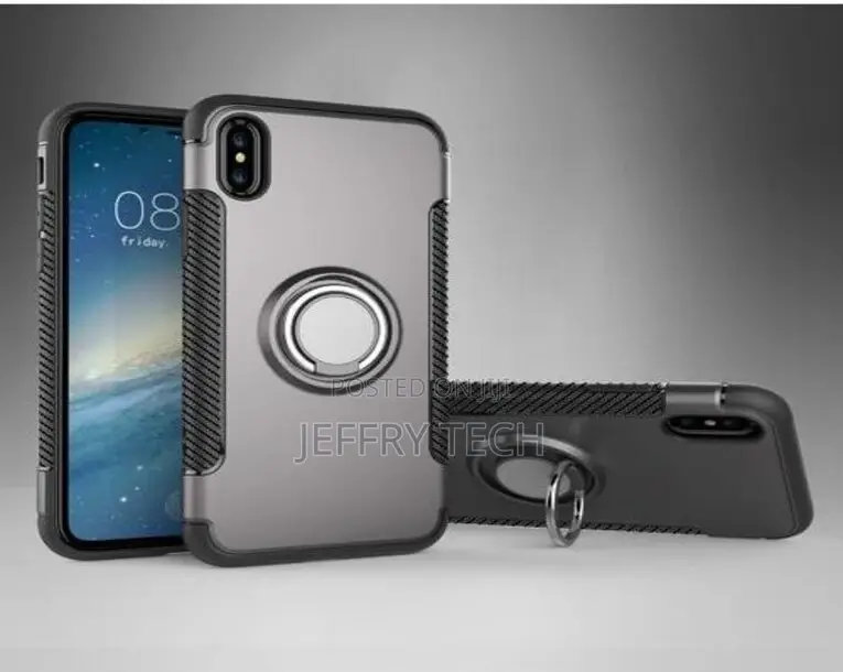 Magnetic Finger Bracket Protector FOR iPhone X