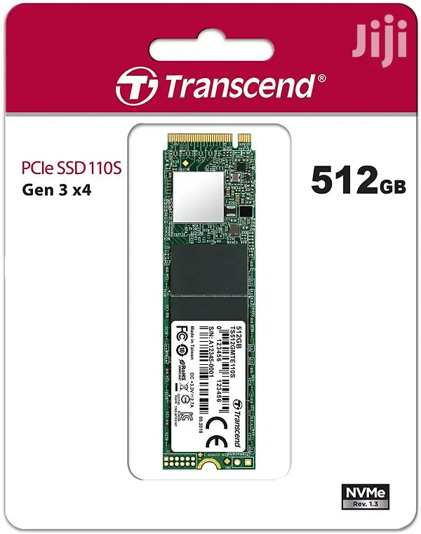 Transcend 110S Internal Ssd M.2 Pcie Gen 3*4 Nvme 2280 512gb