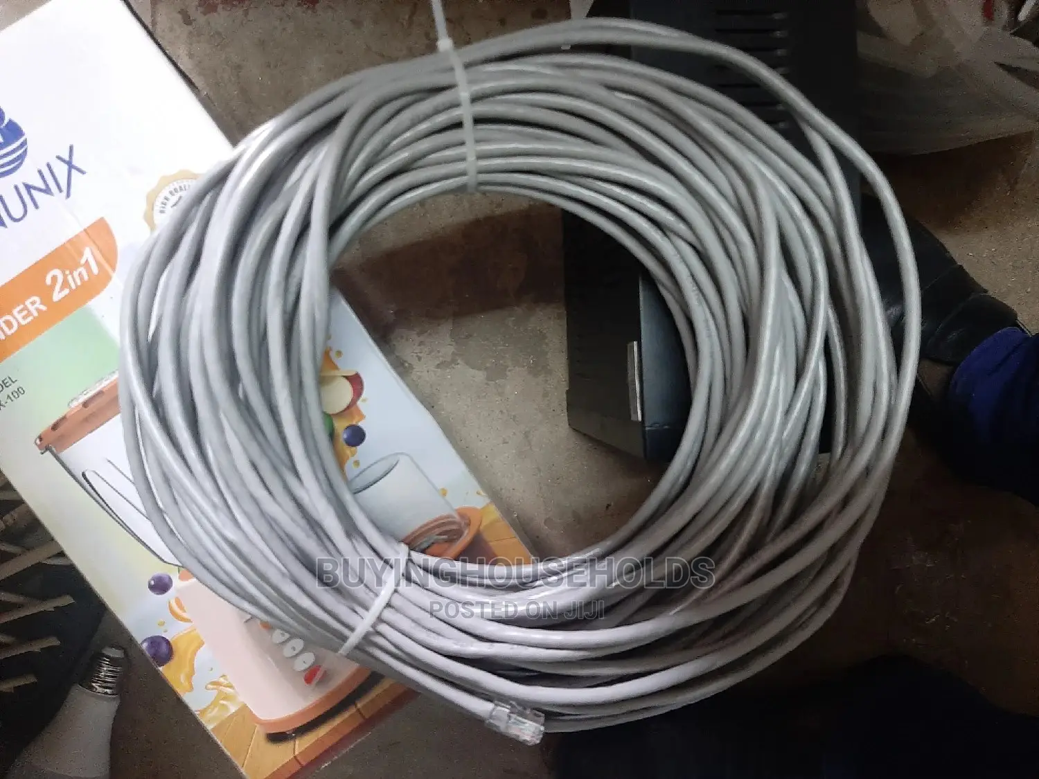 40 Metres Crimped Patch Cable Lan Cat 6