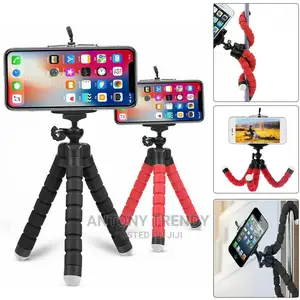 Generic Mini Octopus Flexible Tripod Stand Mount Holder
