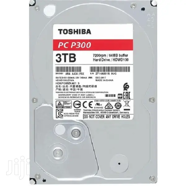 Toshiba Desktop Internal HDD 3TB
