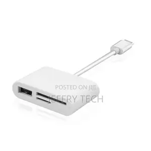 3 in 1 USB Type C Card Reader Adapter Cable SD Micro SD TF