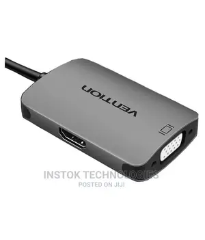 Vention USB C to HDMI 4K and VGA Converter (Cgkha)