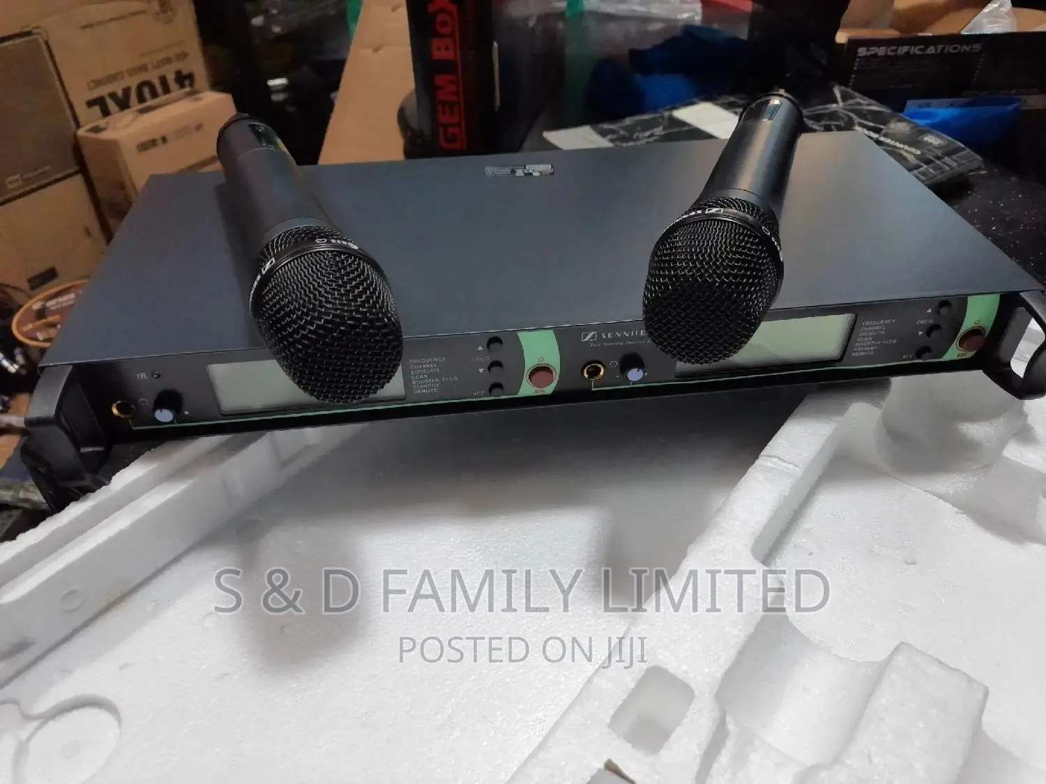 Sennheiser G3 Two Handheld Wireless Microphone