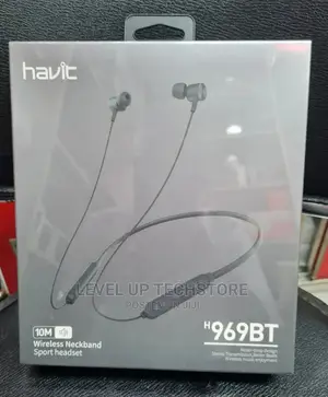 Havit H969BT In-Ear Sports Neckband Bluetooth Earphone - New