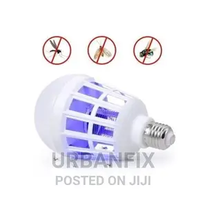 Rechargeable Mosquito Killer LED Bulb -White