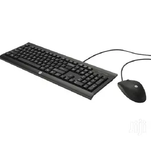 HP USB Keyboard and Mouse C1500 Black