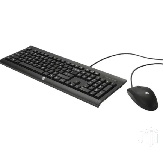 HP USB Keyboard and Mouse C1500 Black