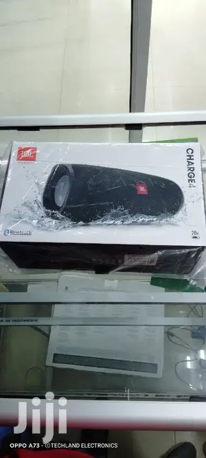 Black Jbl Charge 4 Original Speakers