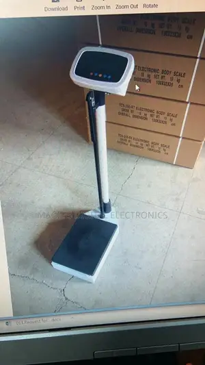 Digital Height and Weight Scale
