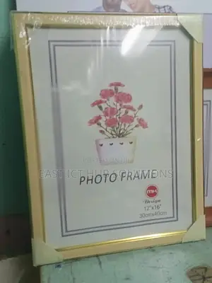 Assorted Photo Frames Gold, Brown and More