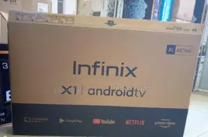 X1 Infinix Android Smart 43 Inches Tv.
