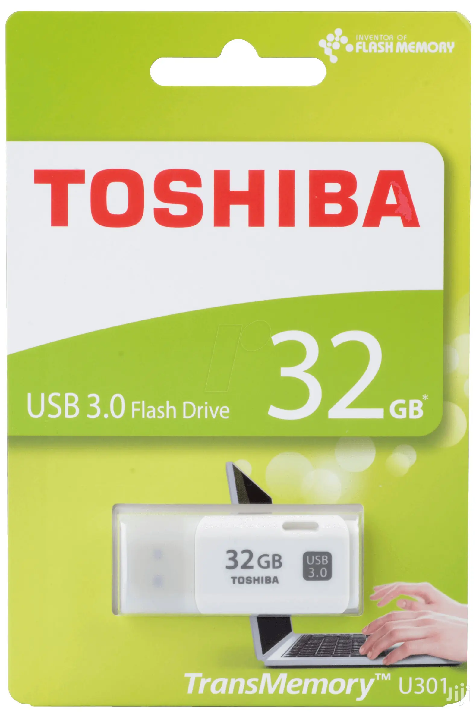 Toshiba 32GB FLASH DISK - White