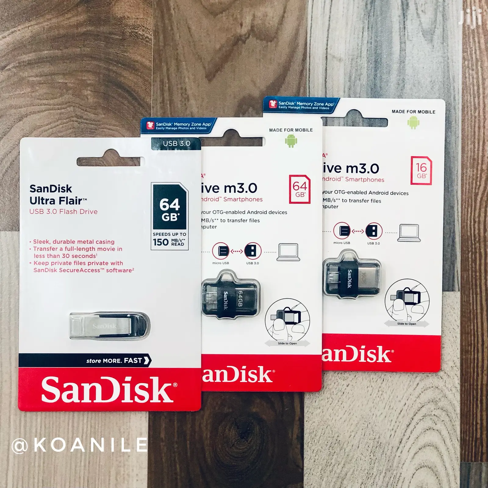 Sandisk 64gb Flash Disk OTG