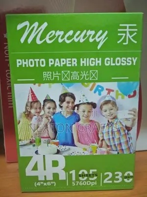 Mercury 4R Photo Papers