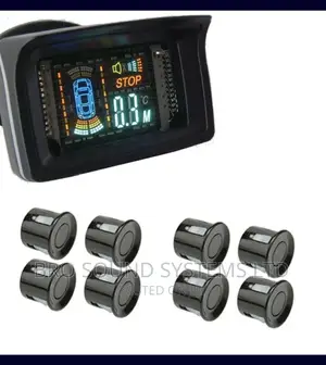 UNIVERSAL FRONT REAR VFD Display Car Parking Sensor