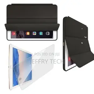 Smart Cover + Screen Protector for Apple iPad Air 2 - Black