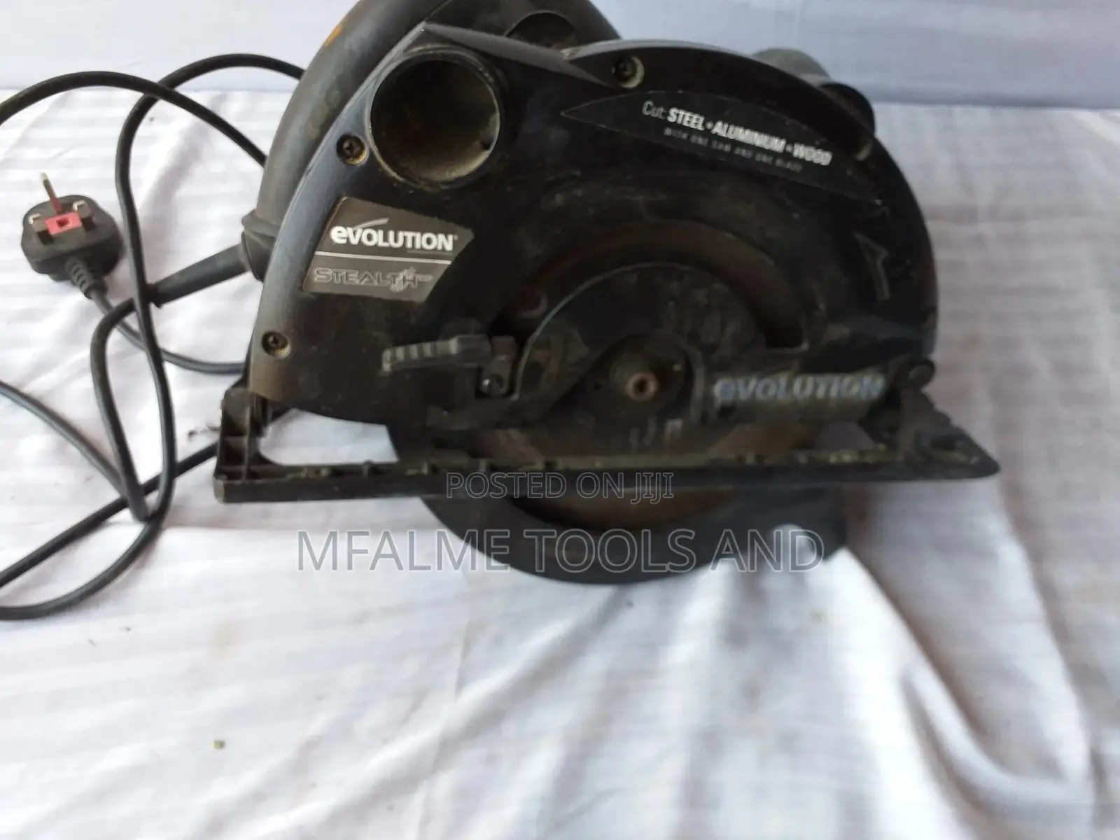 Circular Saw - Evolution 240v, 1200W Circular Saw - Ex-uk