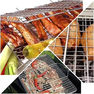 Foldable BBQ Grill Mesh