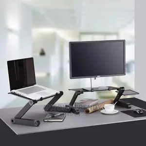 Ergonomic Aluminum Laptop Mount Computer Stand