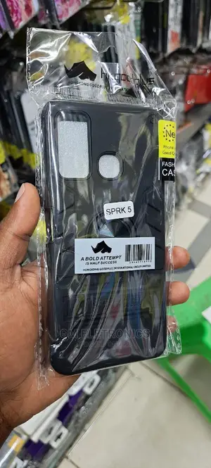 Spark 5 Black Harmed Back Case.